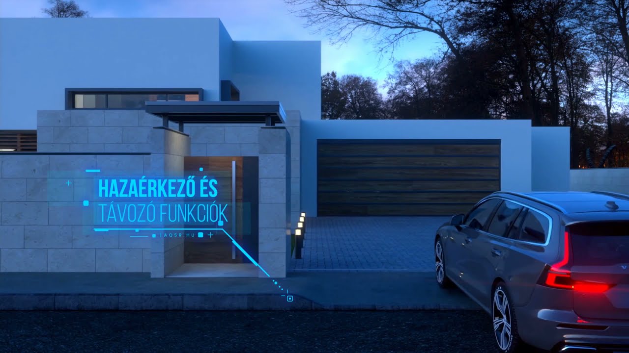 Okos otthon bemutat&oacute; AQSR Smart Home