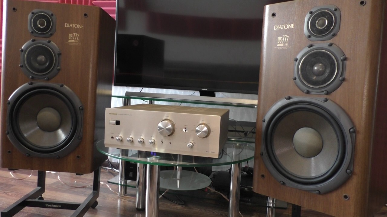 Слушаем Onkyo A-925 на акустике Diatone DS-77Z