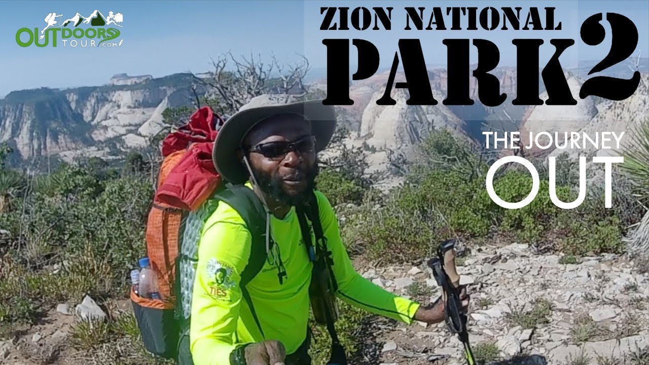 Leaving Zion National Park - (Backpacking and Camping Adventure)