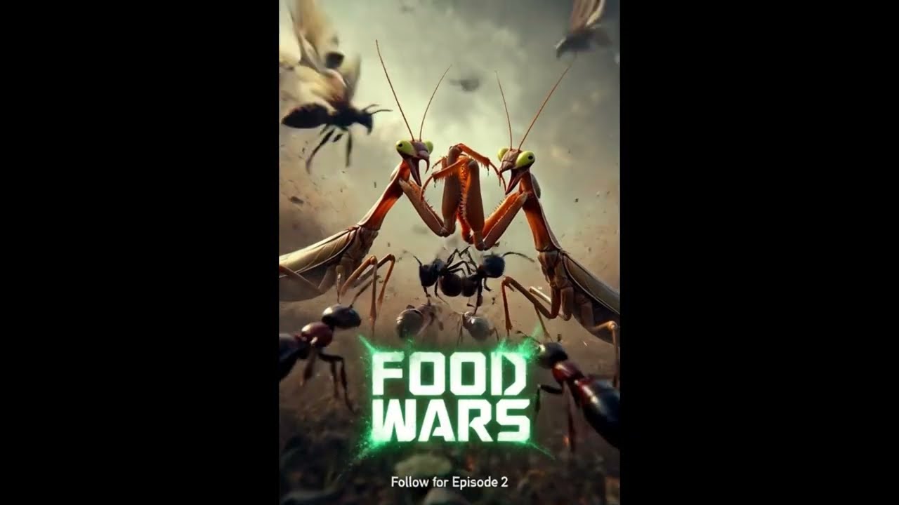 This Praying Mantis Declared War for Food 😱 | FOOD WARS