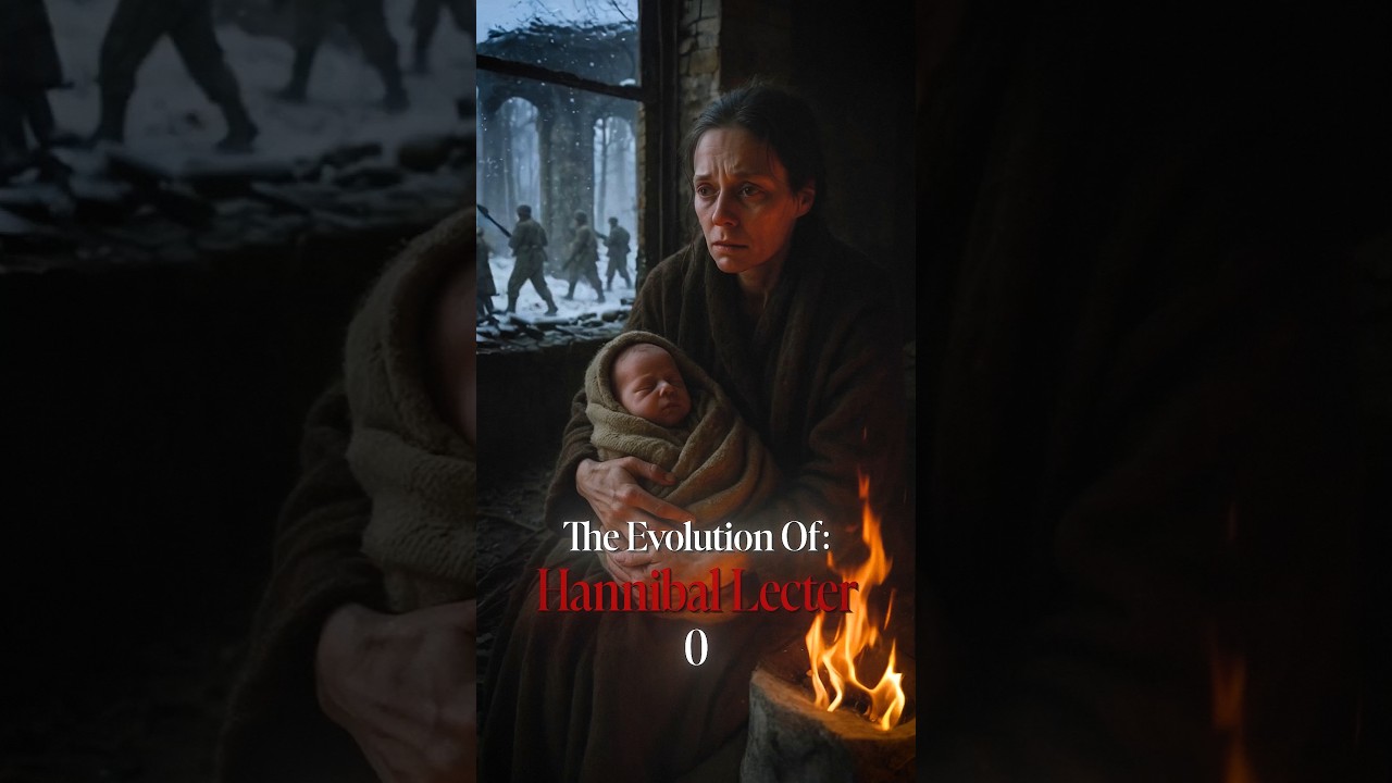 Evolution of Hannibal Lecter #hannibal #hanniballecter #canibal #horror #halloween