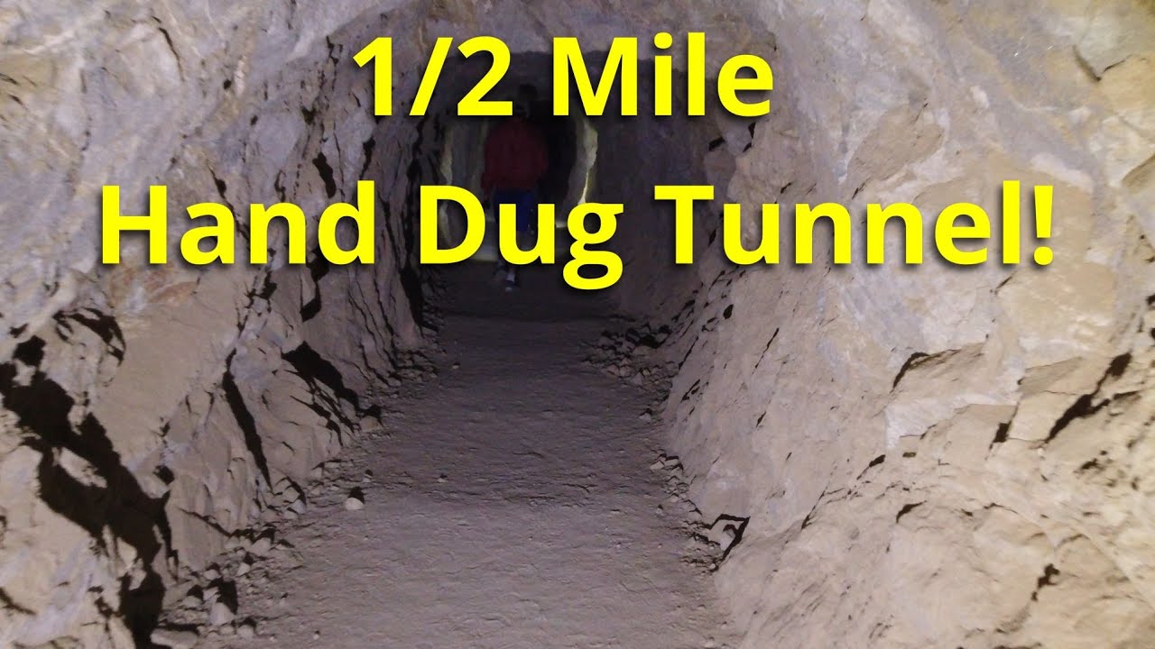 The Burro Schmidt Tunnel: 1/2 Mile Hand Dug Tunnel in the Mohave Desert
