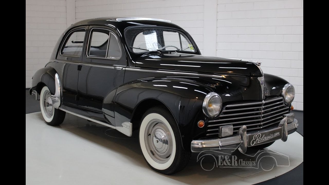 Peugeot 203C 1955 restored -VIDEO- www.ERclassics.com