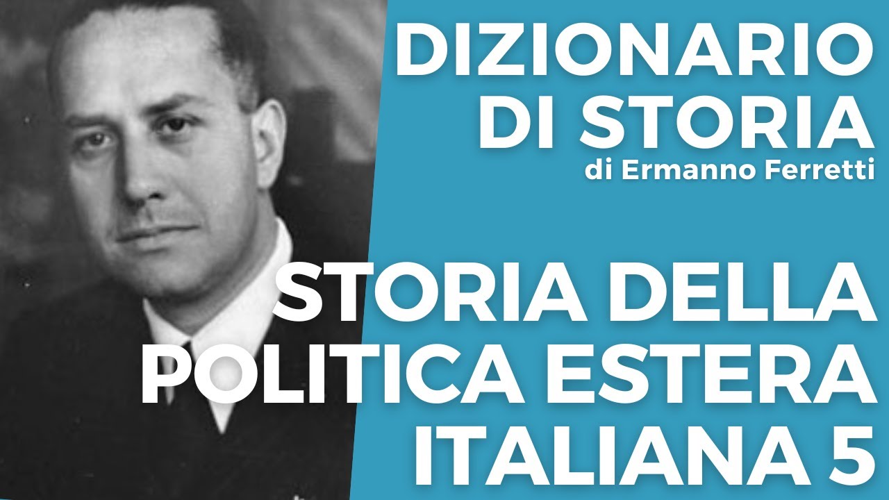 Storia della politica estera italiana 5 (1936-1945): l'Italia dell'Asse