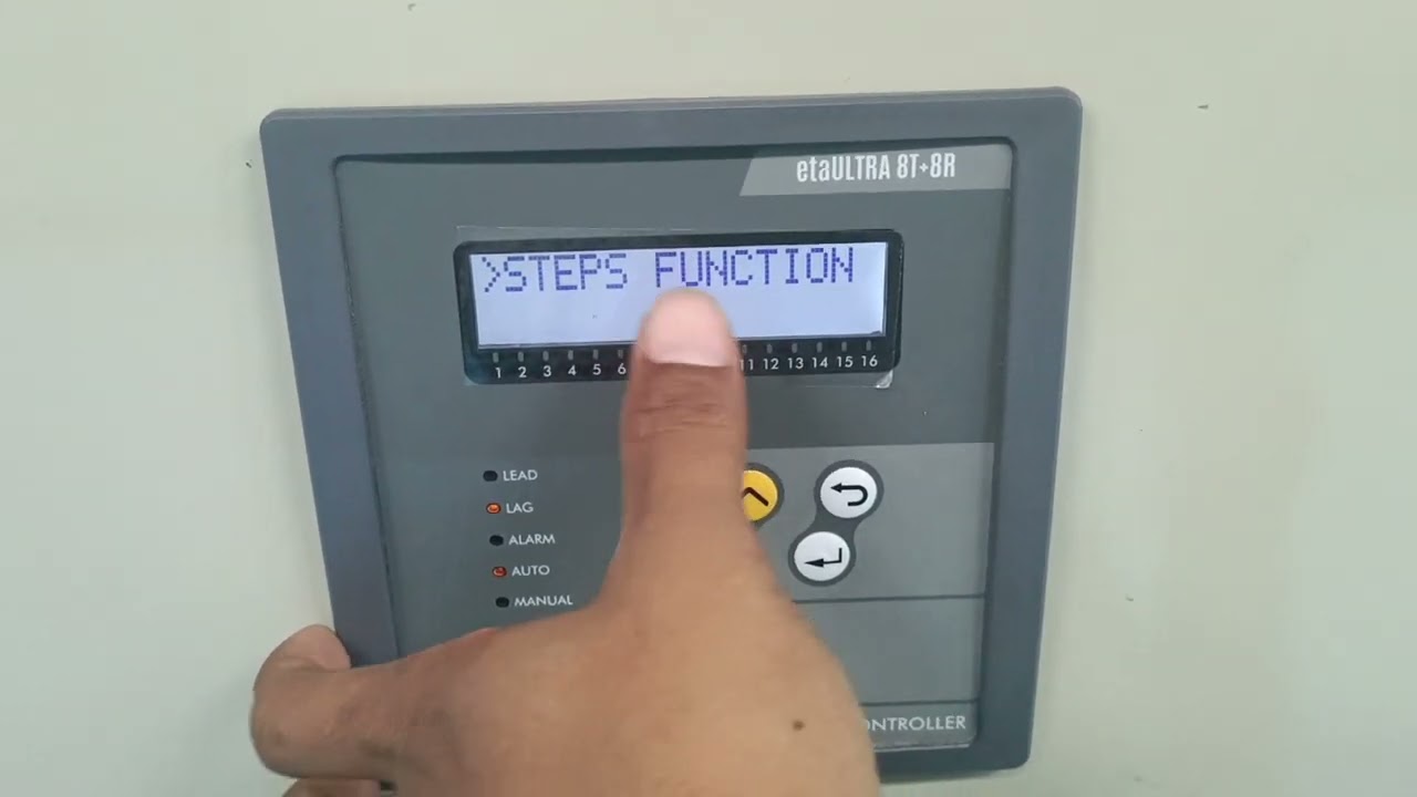 Automatic Power Factor Controller etaULTRA 8T+8R L&T।Full Configuration & settings of etaULTRA 8T+8R