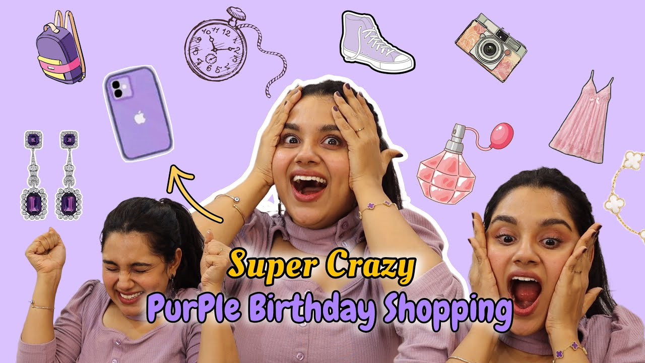 ദൈവമേ… 😱 I got only PurPle Birthday Gifts 🎁 for myself 💜 PurPle KohL Megha