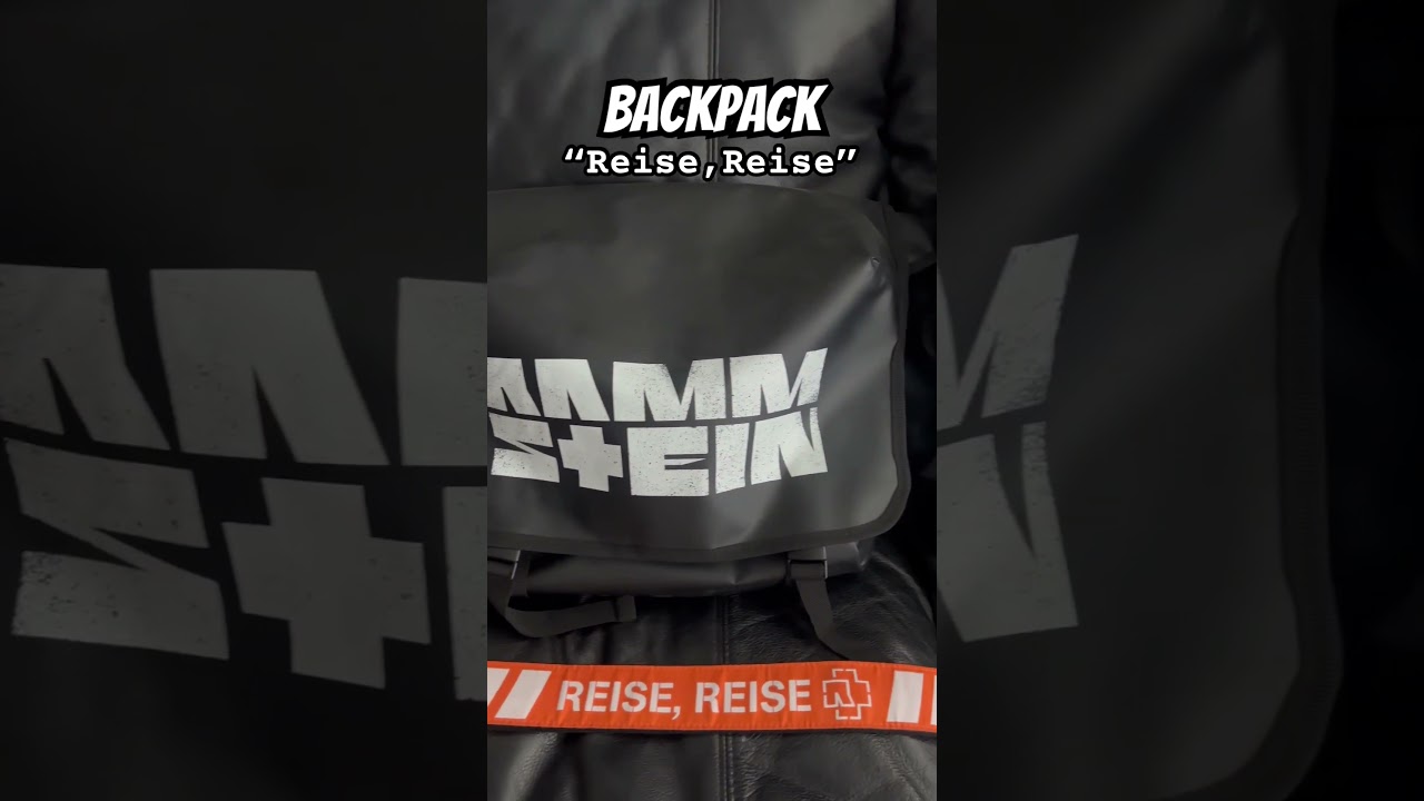 Rammstein Backpack &ldquo;Reise, Reise&rdquo; #rammstein #rammsteinfan #tilllindemann #lindemann #evilgerman #us