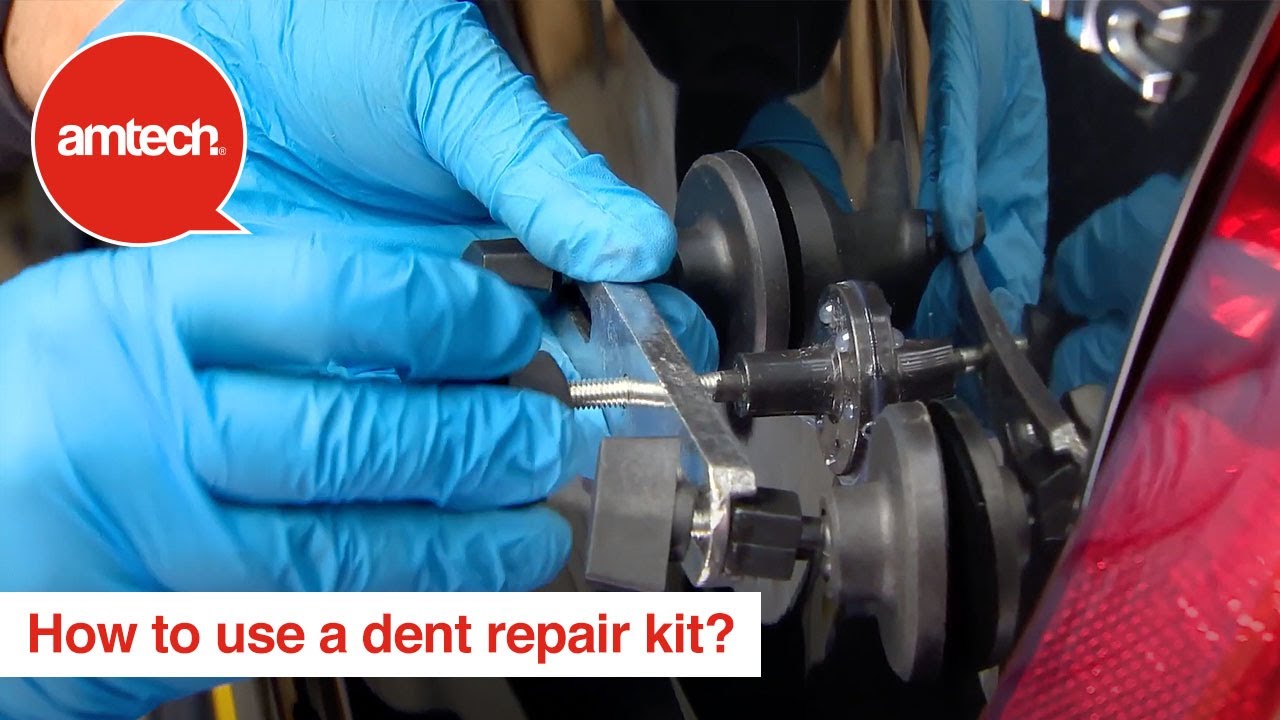 How To Use A Dent Repair Kit