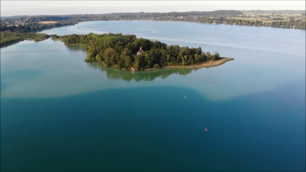 Der W&ouml;rthsee im Sommer 2019 in UHD