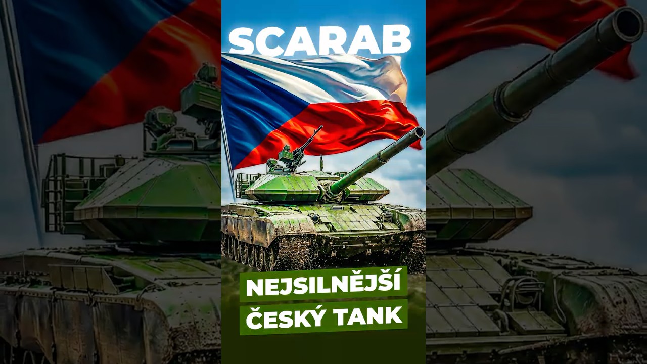 T-72 SCARAB: Nejsilněj&scaron;&iacute; česk&yacute; tank? 🔥 #tank #cz #armada