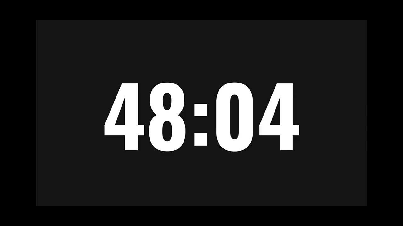 Timer 1:00:00 ⏱️ 