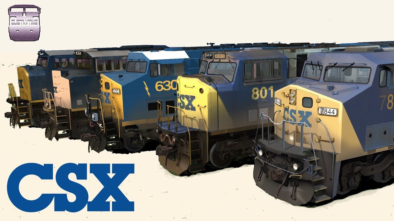 CSX Trains - St. Denis station