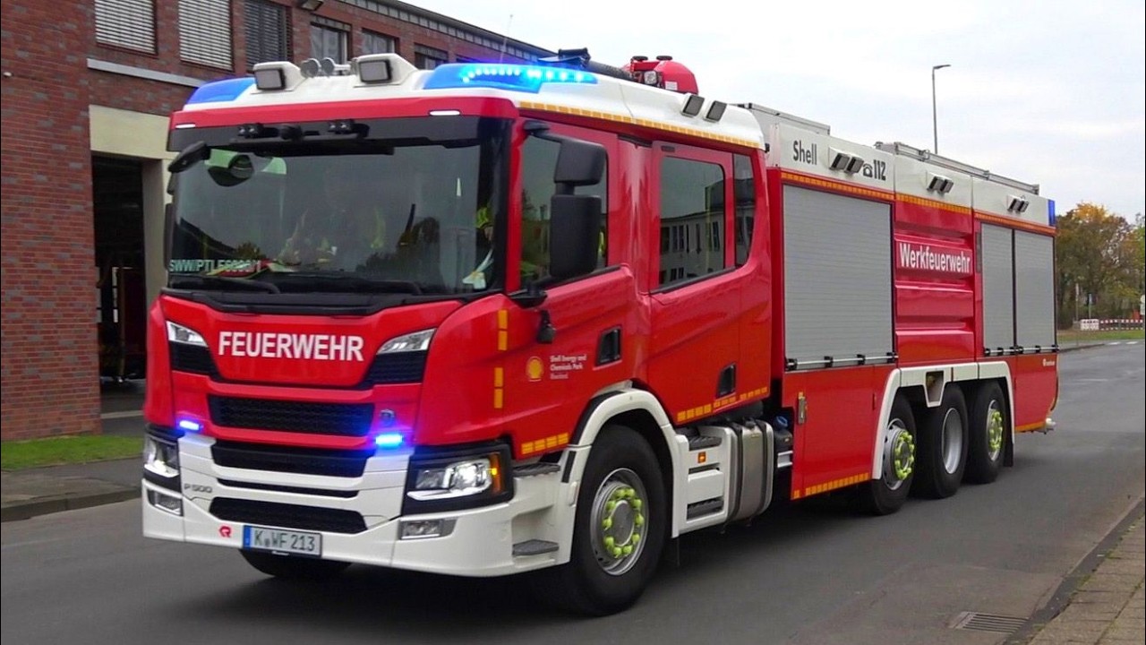 [XXL-WERKFEUERWEHR!] - EINSATZFAHRTEN | FLF, ULF, TMB und vieles MEHR!