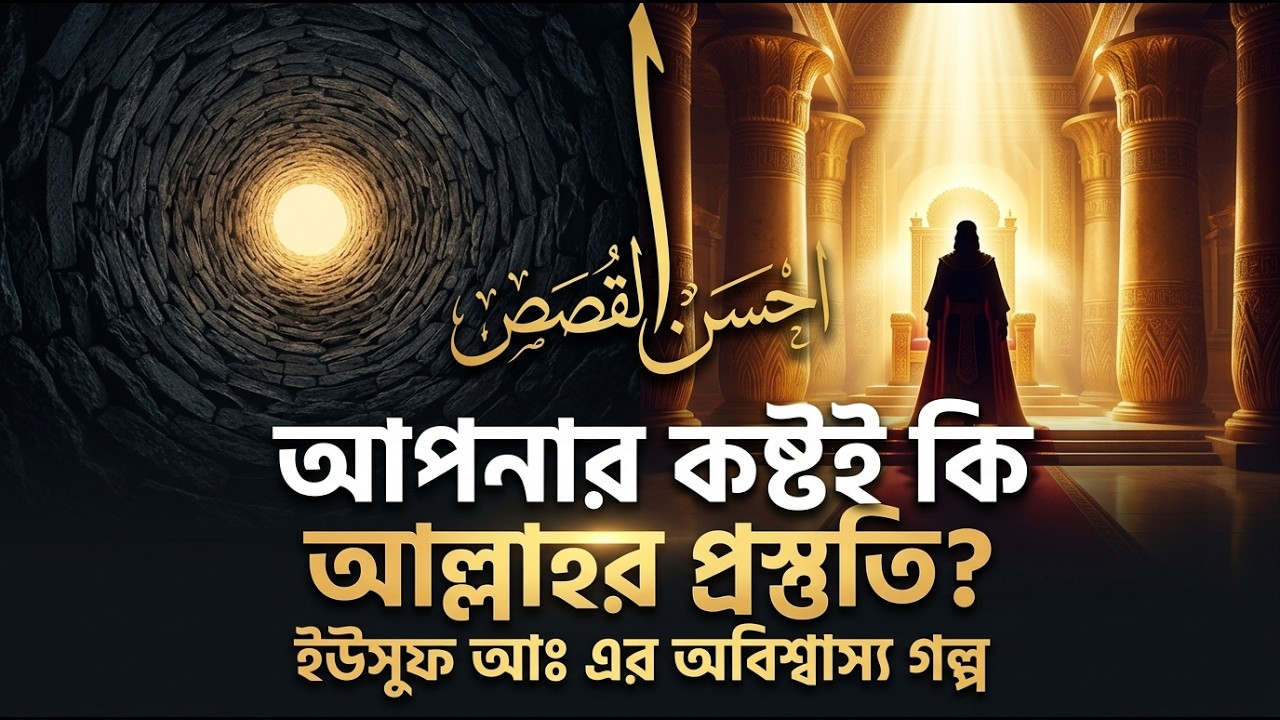 আপনার কষ্টই কি আল্লাহর প্রস্তুতি  || ইউসুফ আঃ এর জীবনের গল্প