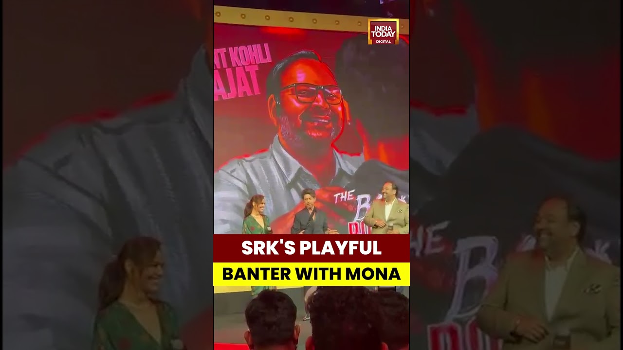 SRK&rsquo;s Playful Banter with Mona Singh Sparks Laughter &mdash; Fans Love Their Fun Chemistry!
