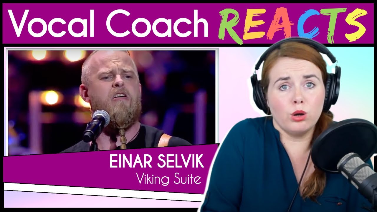 Vocal Coach reacts to Einar Selvik - Vikings suite, Trevor Morris Live