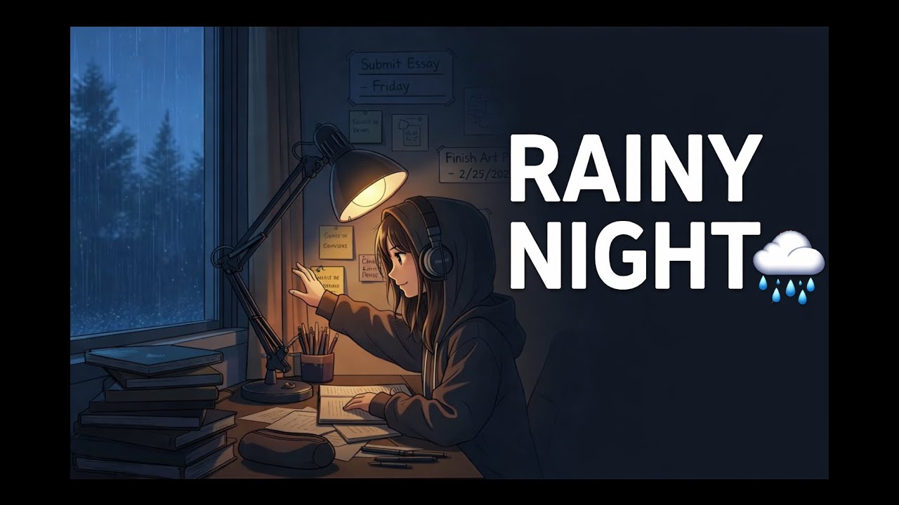 Mood 🌧️ Calm Ambient Music for Study, Focus & Relax (No Rain Sounds)