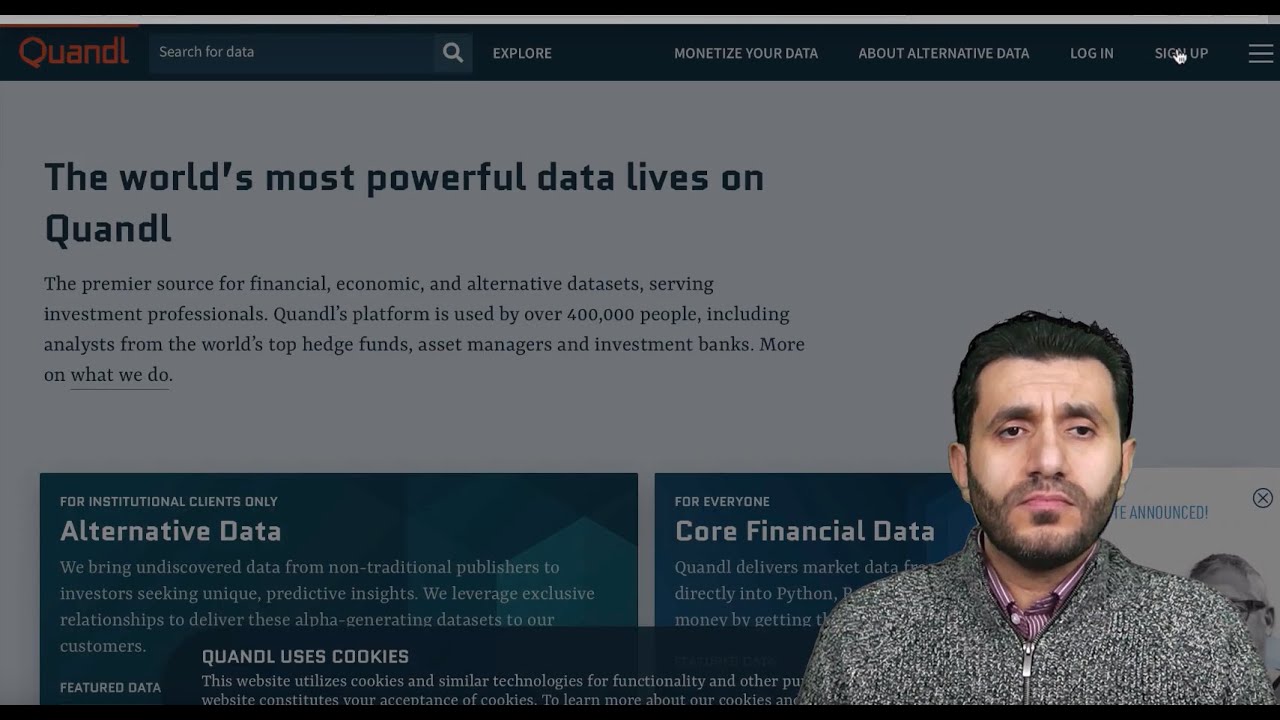 How to download data in R using Quandl
