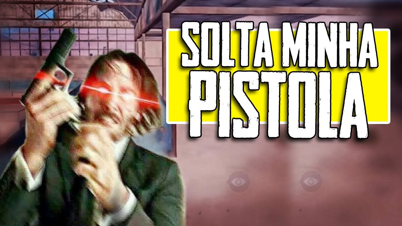 MINISTRO JOGANDO S&Oacute; DE PISTOLA &Eacute; O TERROR DO PUBG MOBILE