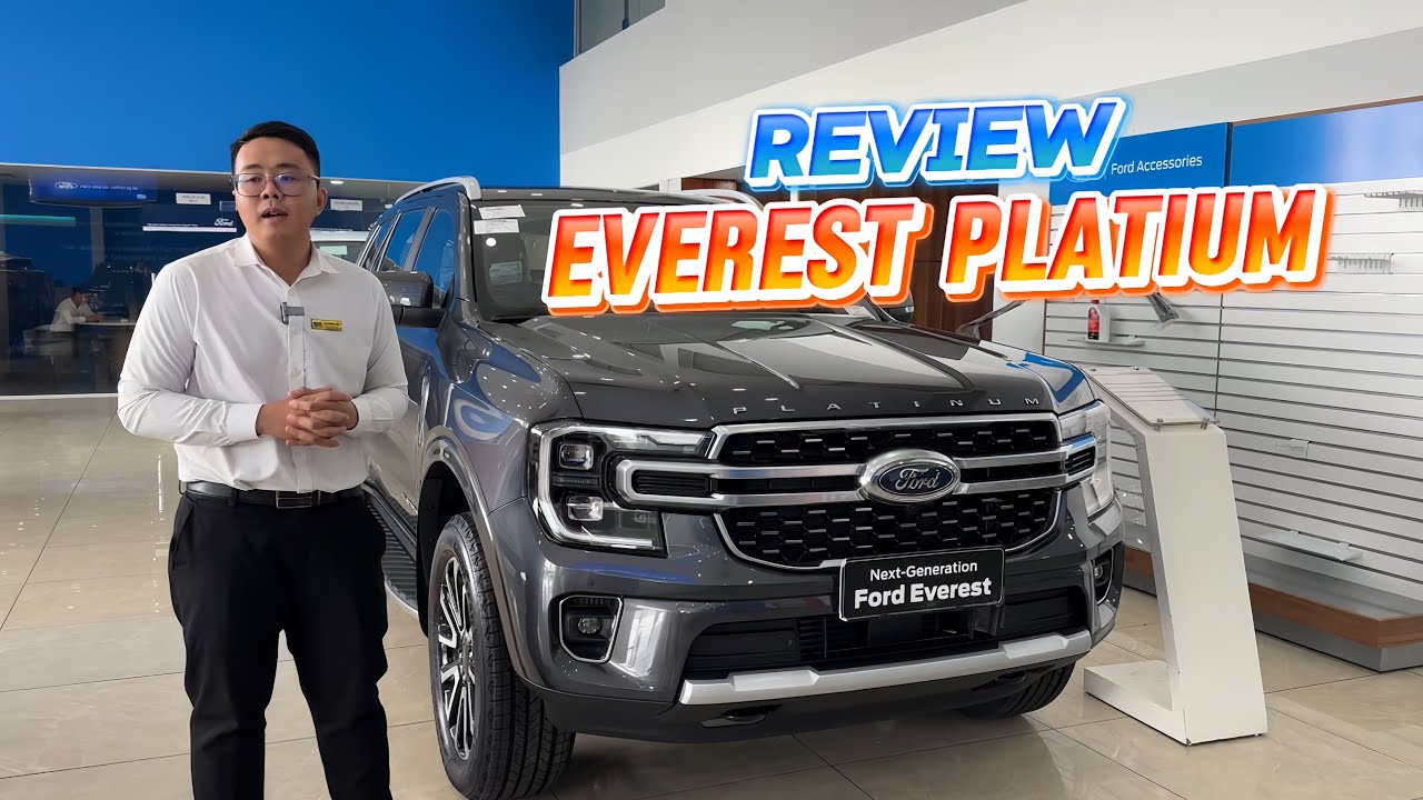 5 Điểm Nổi Bật Trên Ford Everest Platinum 2025 - Xe Xứng Đáng Nhất Trong Khúc