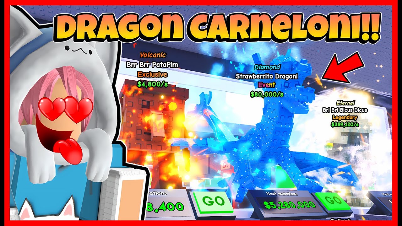 AKHIRNYA DAPAT DRAGON CARNELONI SECRET !! ROBLOX