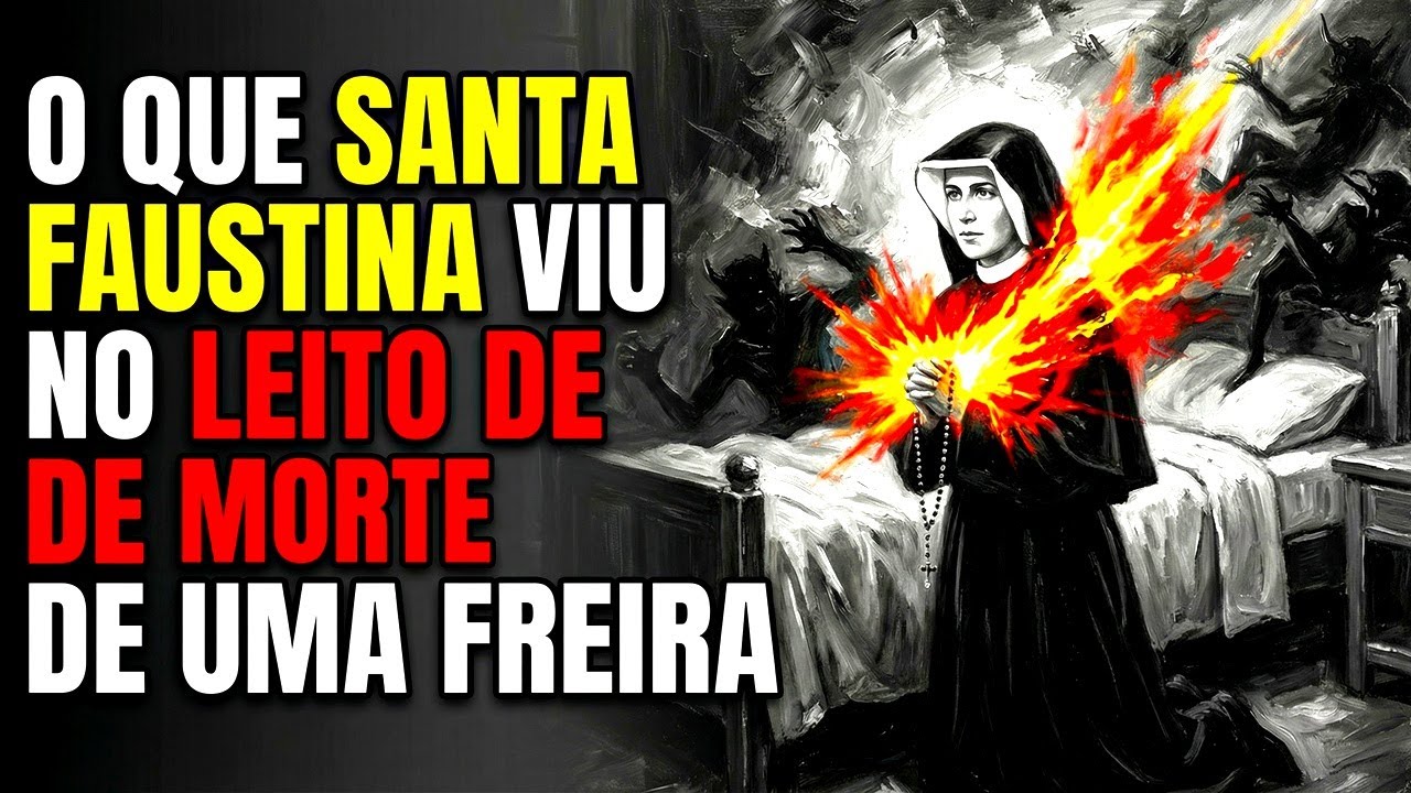 O Que Santa Faustina Viu no Leito de Morte de uma Freira