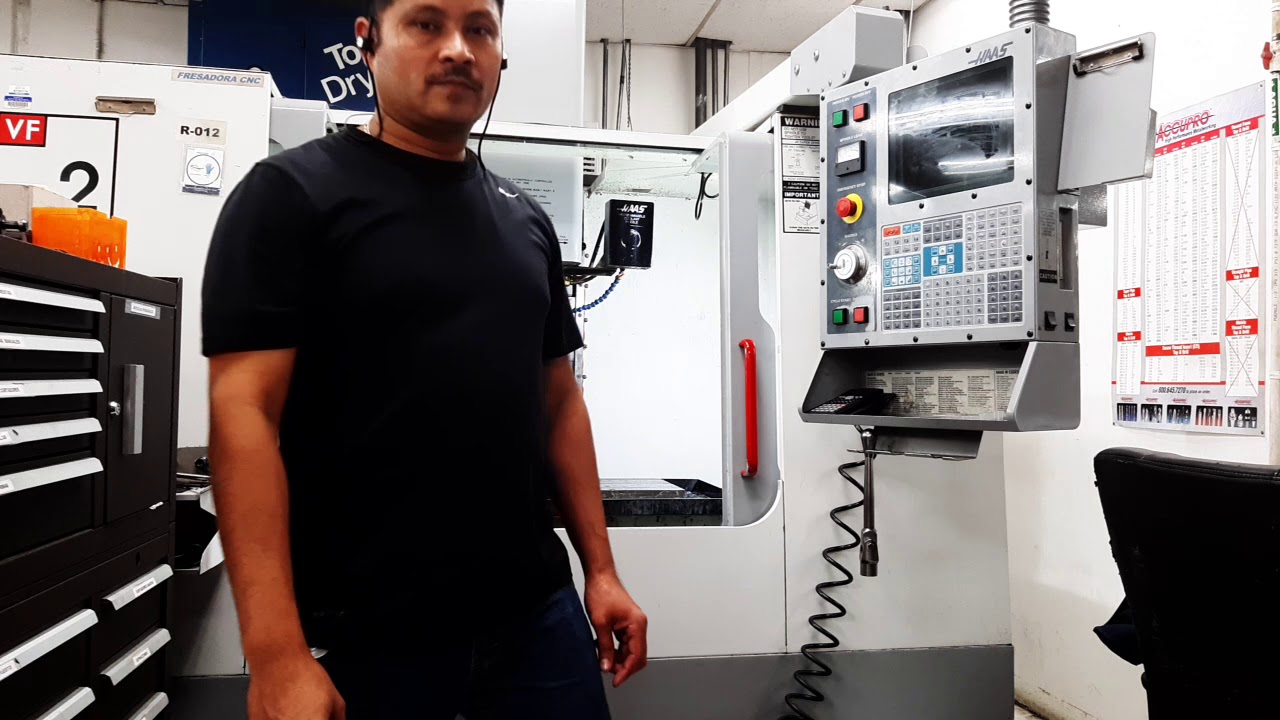 Como montar herramientas al carrusel en fresadora haas