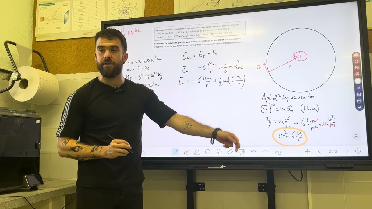 Ejercicio pg 101 UFPT. Energía mecánica.
