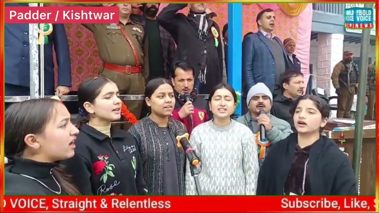 Republic Day Celebrations at Padder in Kishtwar District 