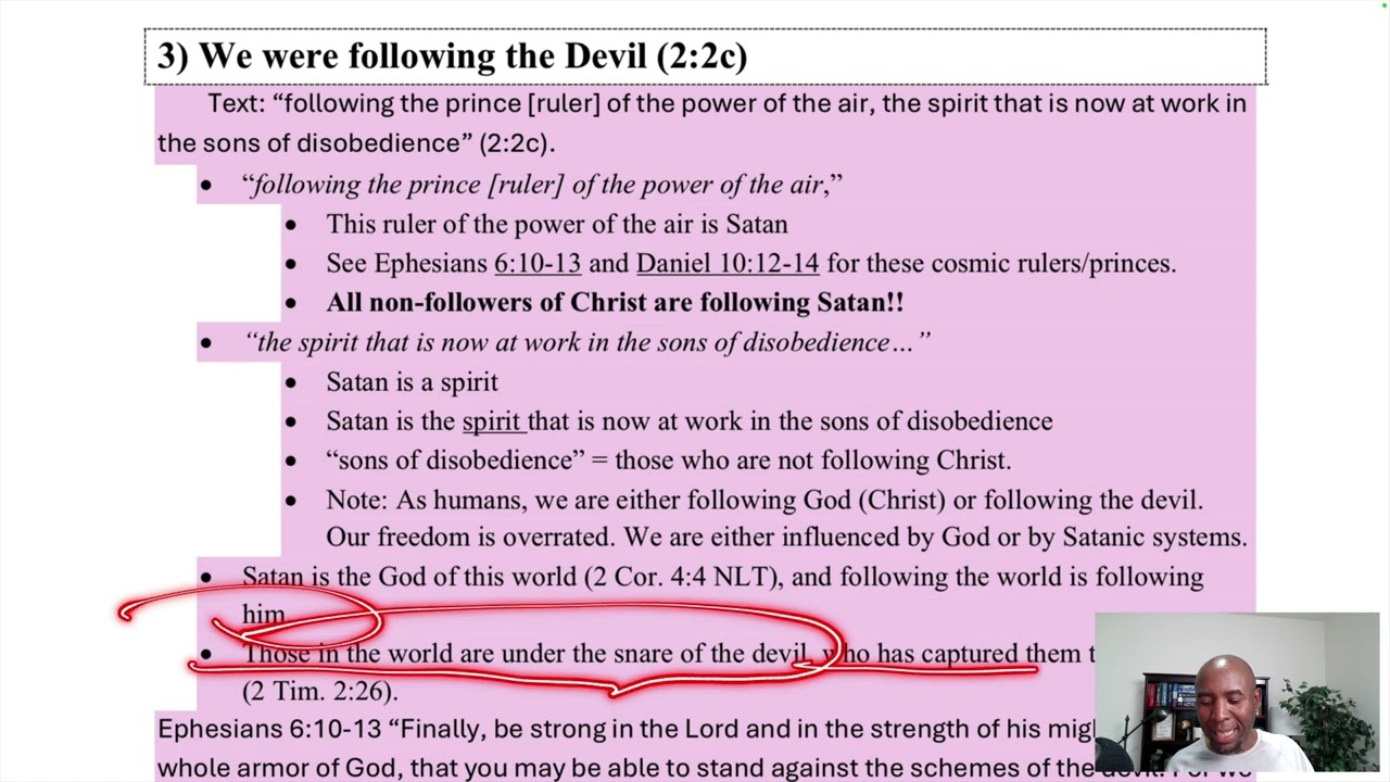 How our condition outside Christ shocked and terrified me, Part 3