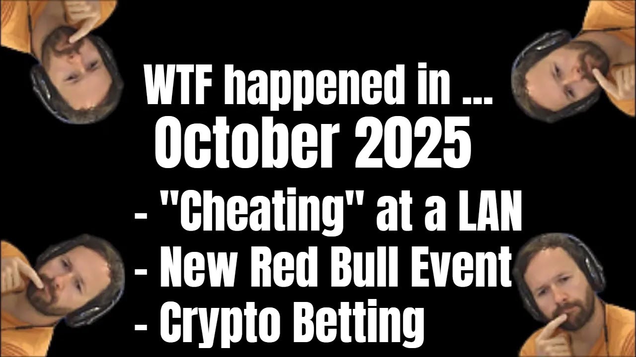 Что произошло в... октябре 2025 г.: «Обман» на LAN-турнире, новое мероприятие Red Bull, 4-часовая...