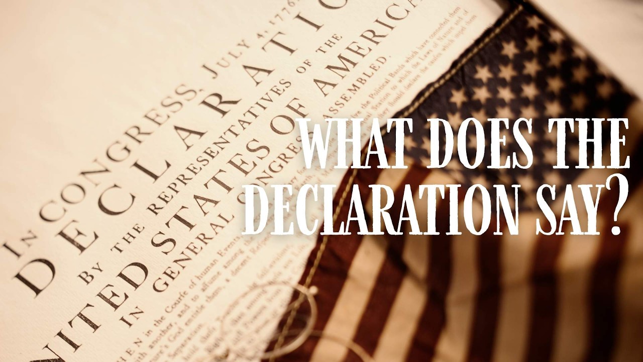 Разбор Декларации независимости