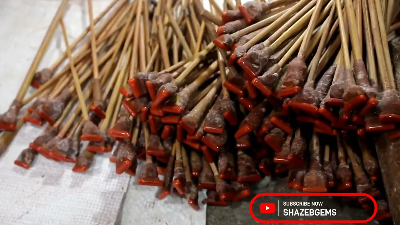 Coral Branches To Coral Gemstone Oval Shape, 💎 (मूंगा कैसे बनता है) Coral Factory, #coral #factory