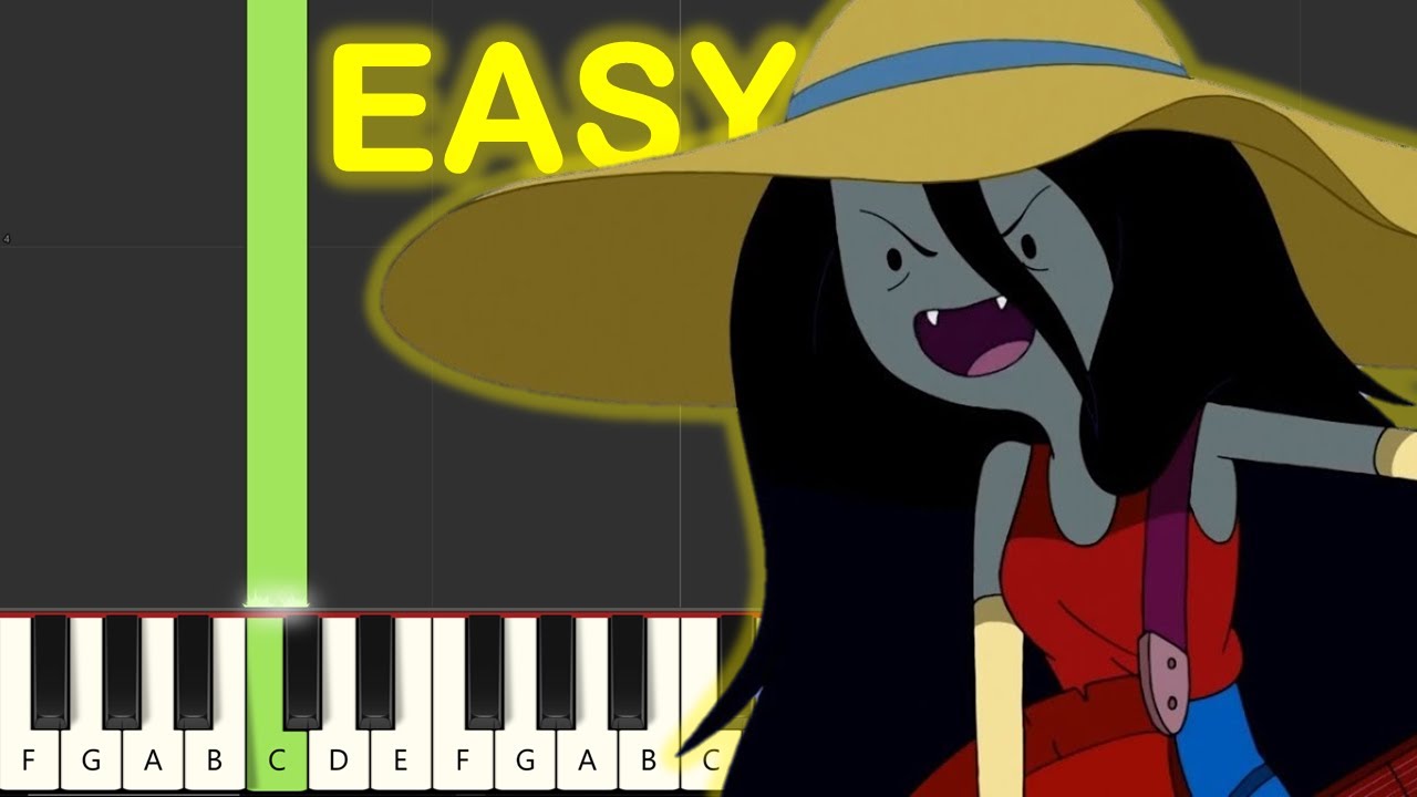 Adventure Time - I'm Just Your Problem EASY Piano Tutorial