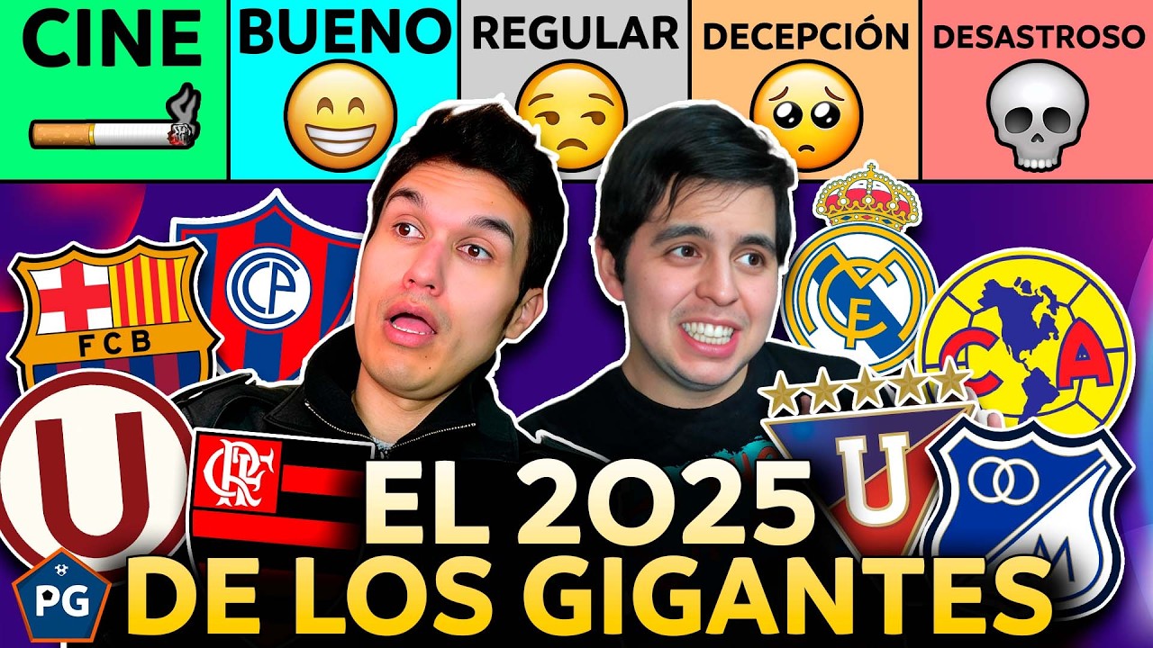 TIERLIST: el 2025 de los 