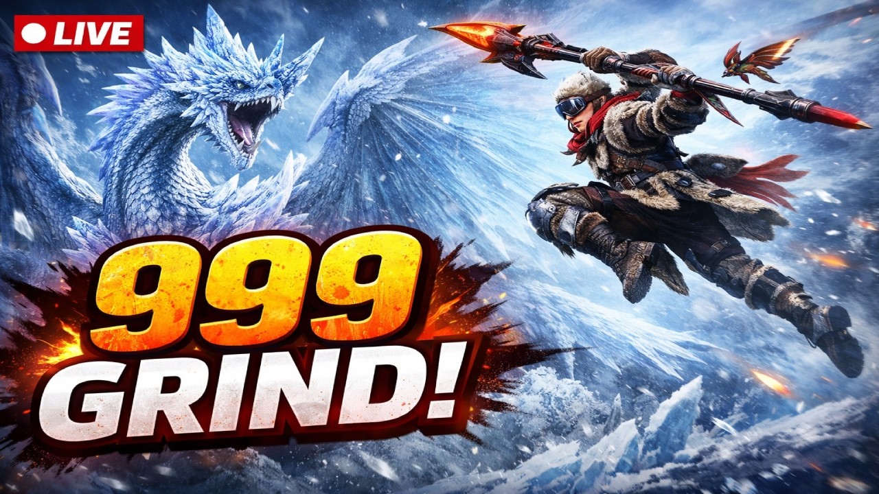🔴999 Grind In Monster Hunter World