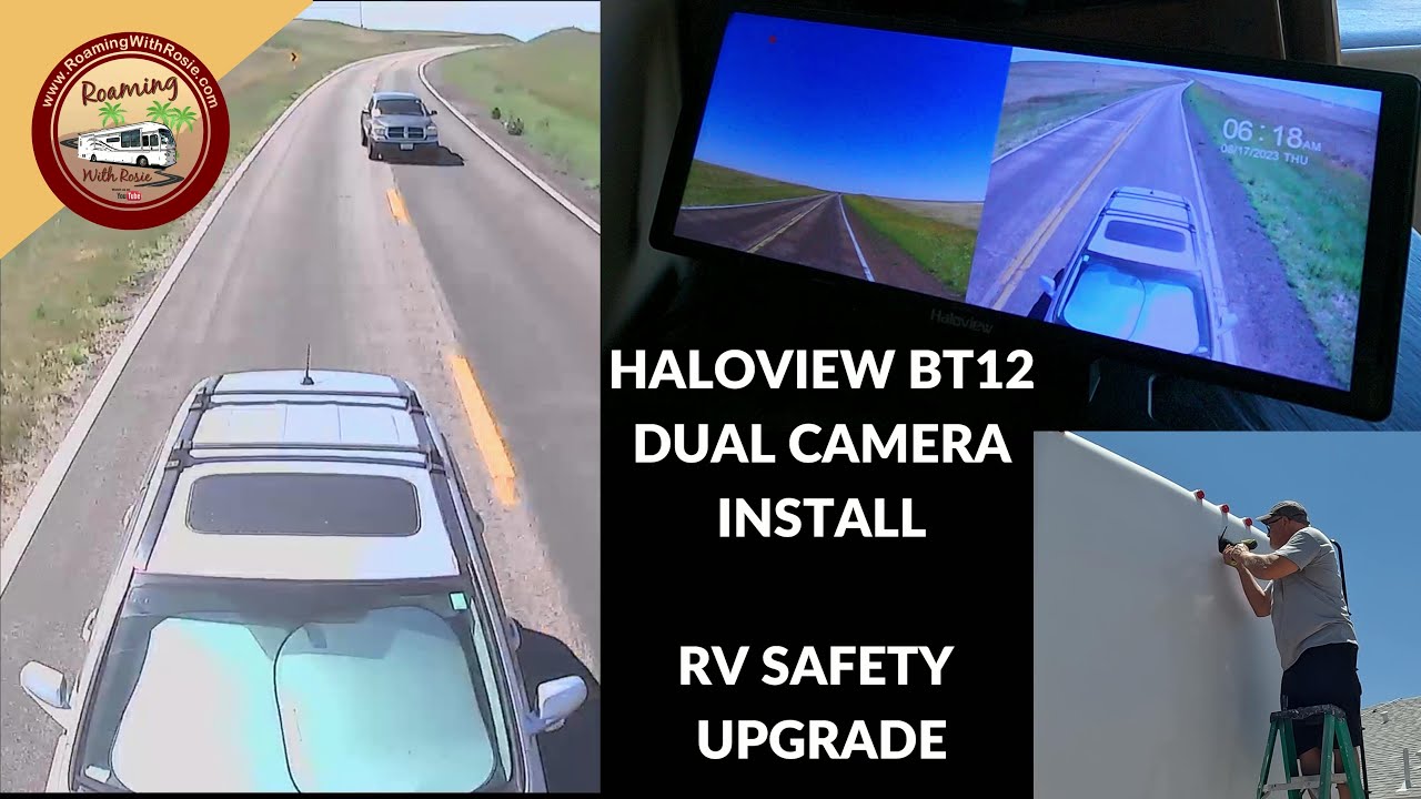 Improving RV Safety: Haloview RV Front & Rear View Camera System Review & Install