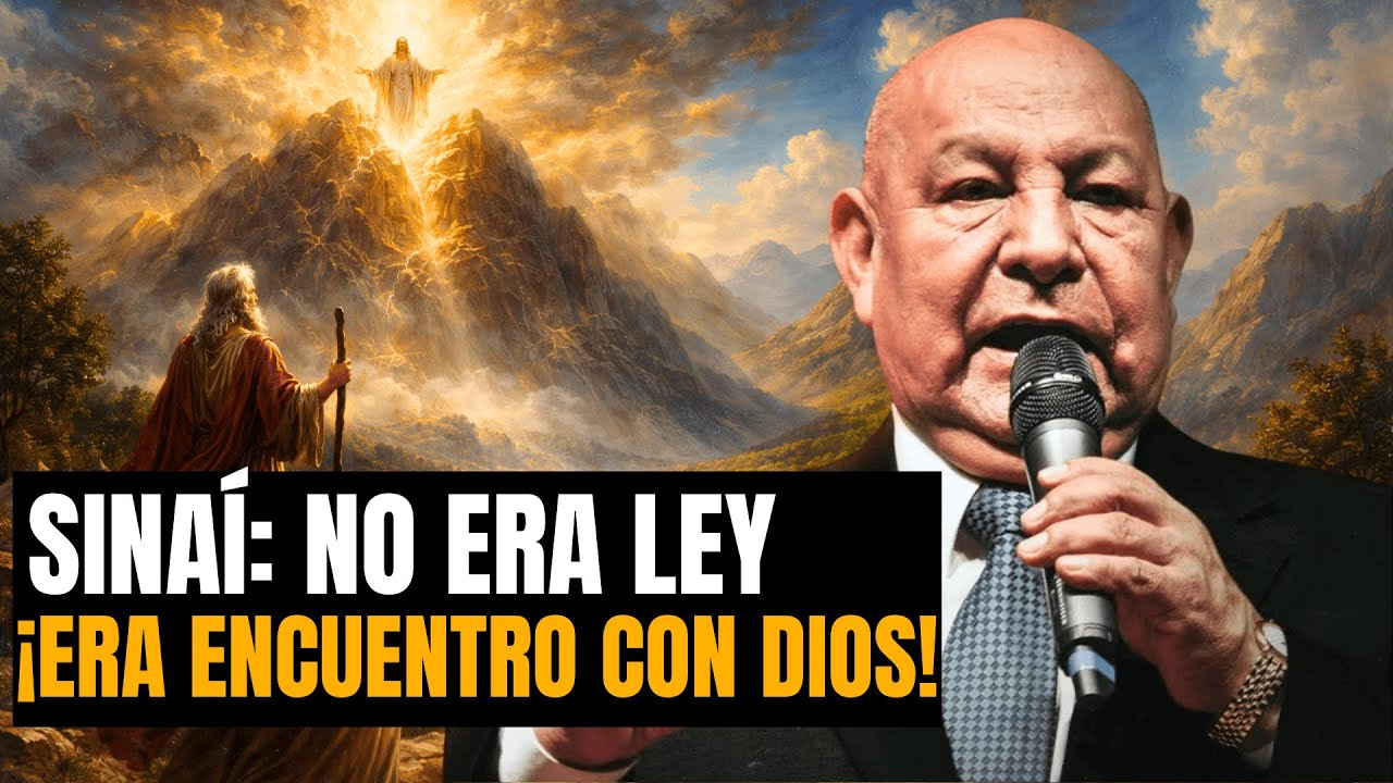 Alejandro Bullon PREDICAS | El Sinaí no fue “ley”: fue un encuentro con Dios