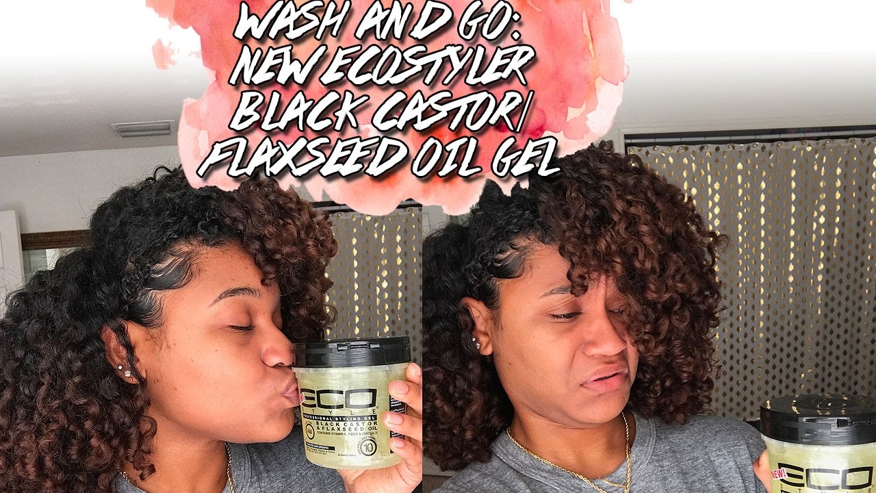 Wash and Go | Ecostyler Black Castor & Flaxseed Oil Review