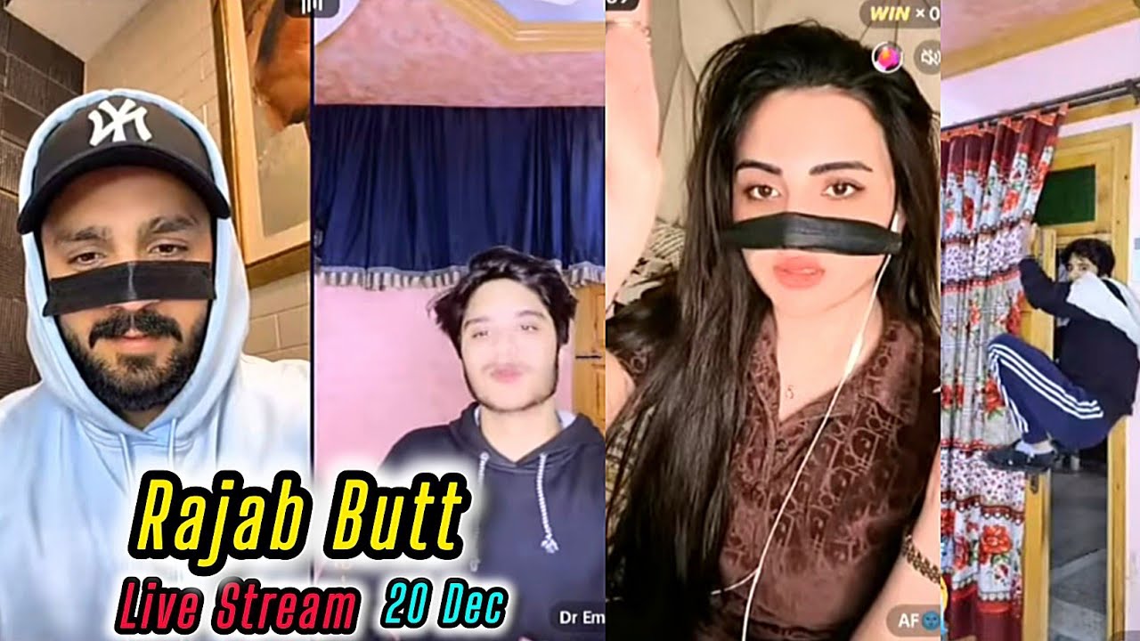 Rajab Butt Live Stream Broadcast  20 Dec