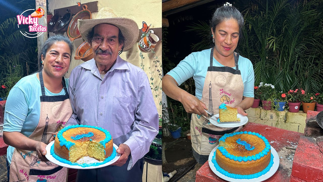 Le Hice el Pastel Más Suave y Esponjosito a Mi Papá 🥰