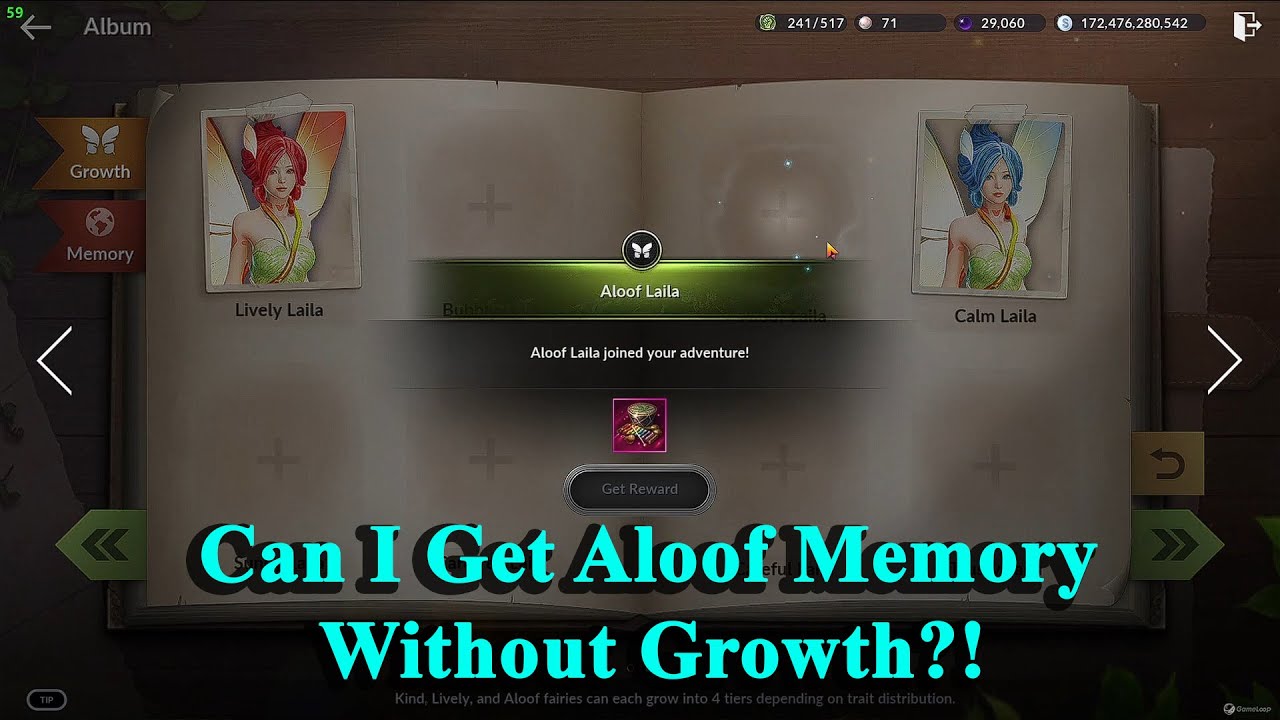 Black Desert Mobile | Aloof Laila Fairy Album - Unfathomable Greed and Armful Willow