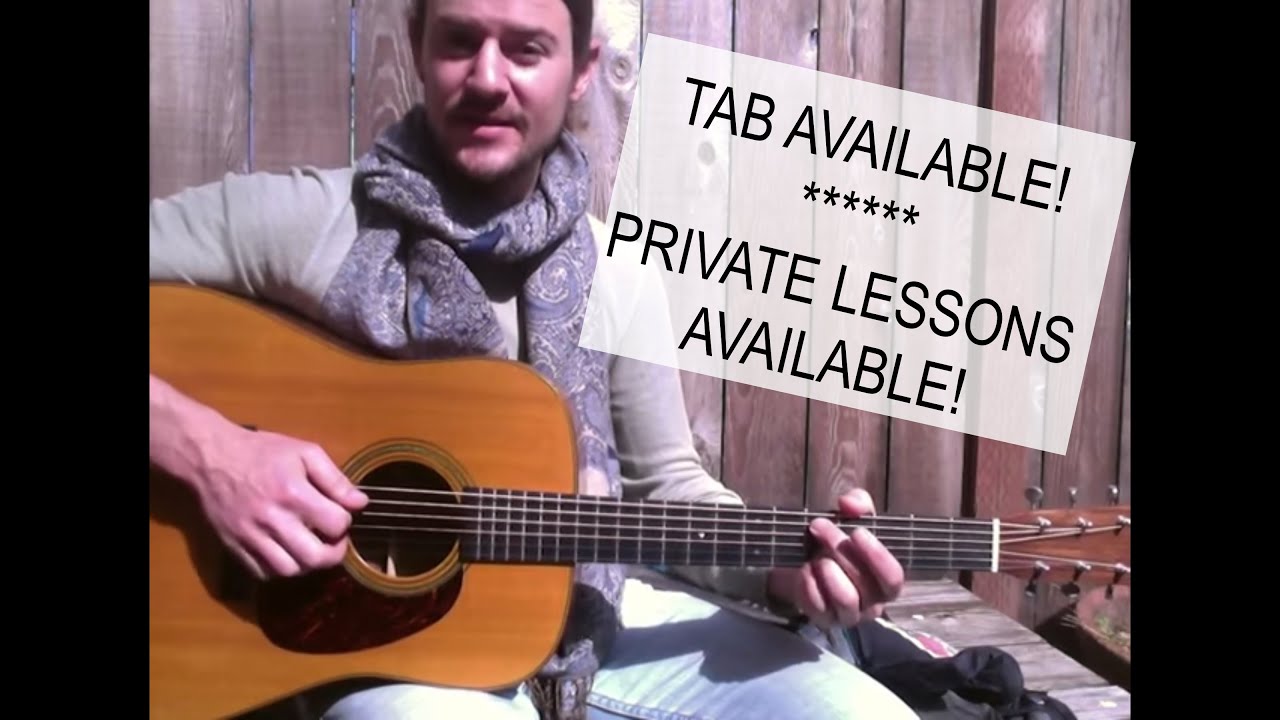 Arthur McBride (Open G Tuning) Guitar Lesson | tab available *see description