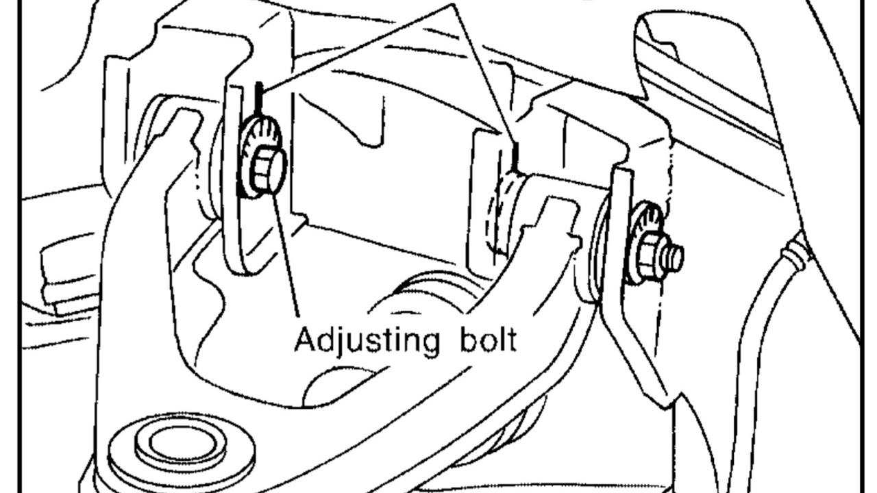 How To Remove Nissan Xterra Upper Control Arm.