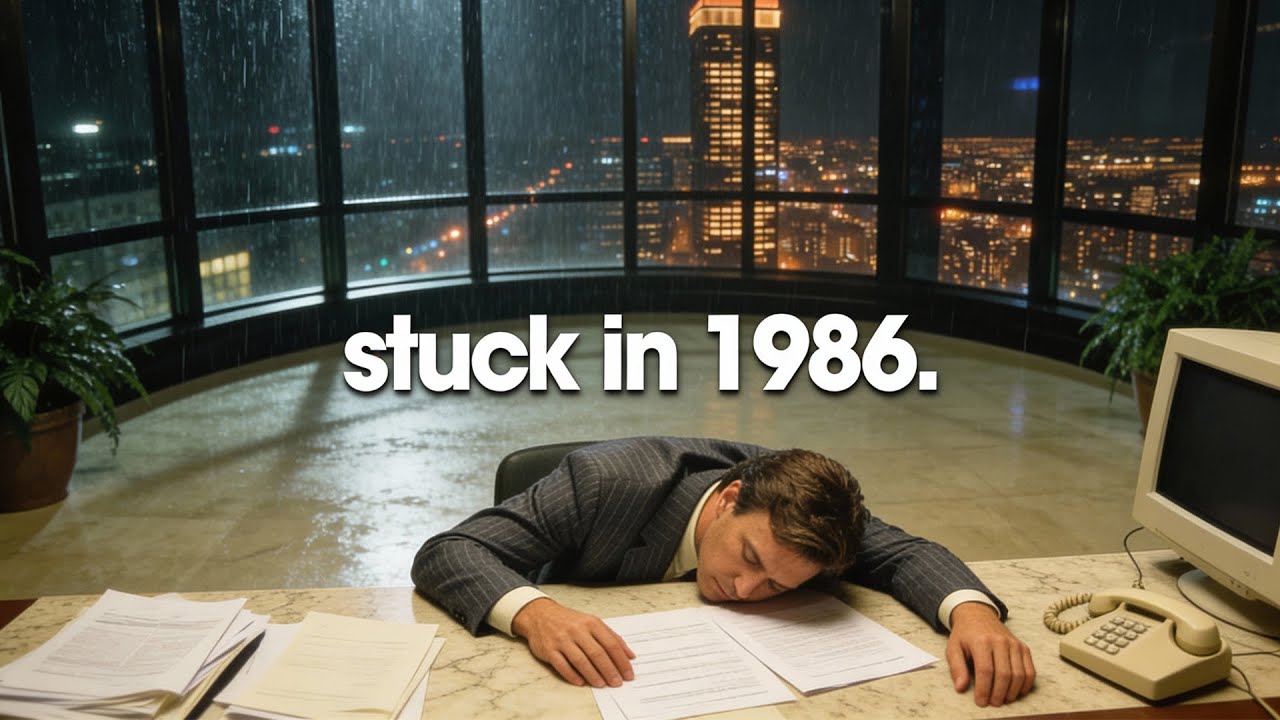 𝐢𝐭'𝐬 𝟏𝟗𝟖𝟔 𝐚𝐧𝐝 𝐲𝐨𝐮'𝐫𝐞 𝐭𝐨𝐨 𝐭𝐢𝐫𝐞𝐝 𝐭𝐨 𝐥𝐞𝐚𝐯𝐞