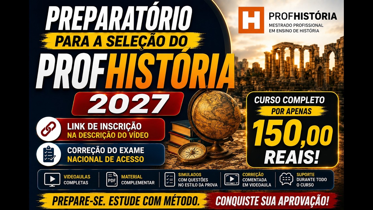CORREÇÃO PROFHISTÓRIA EXAME 2026 PROVA DISCURSIVA