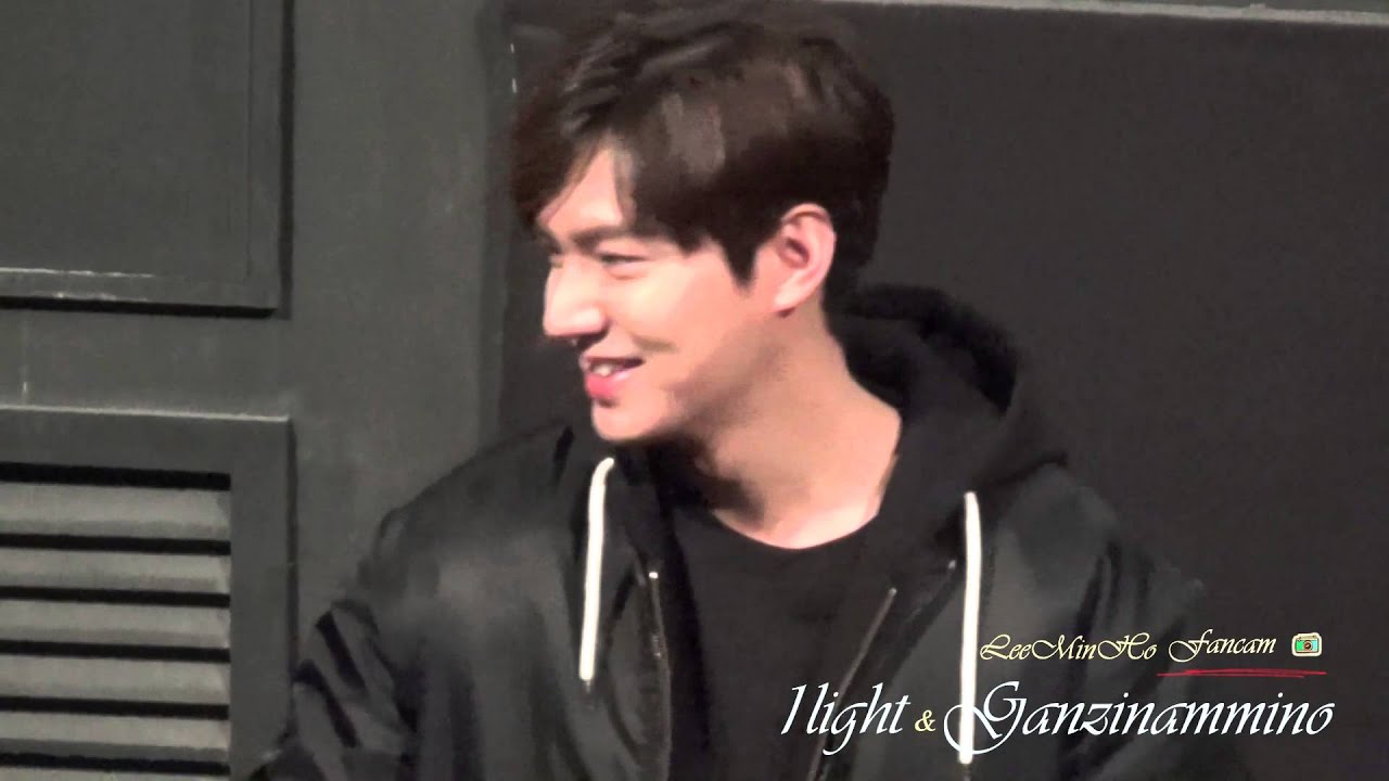 Lee Min Ho 20150124 강남1970 왕십리 & 명동역 & 명동 무대인사
