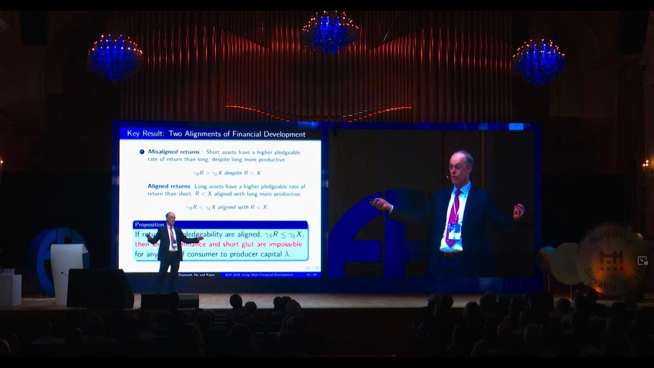 Douglas Diamond's Rare Debut in Bratislava: A Timely Discourse on Finance's Long and Short Game