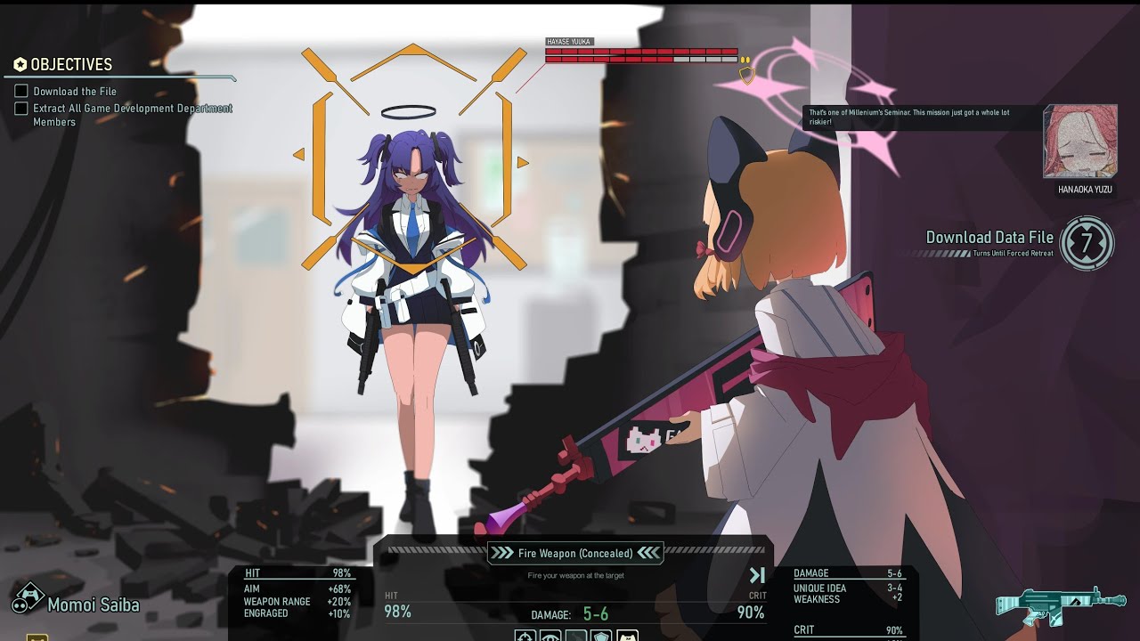 anti cheating yuuka vs cheating momoi