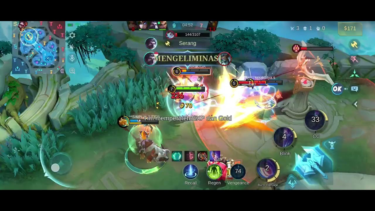 MUSUH PICK JAWHEAD DI DEPAN TOP GLOBAL JAWHEAD..... WAJIB KASIH PAHAM 👊👊👊👊 - MOBILE LEGENDS